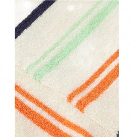 NEW SCOTCH & SODA women's towelling striped hoodie in light beige - Picture 3 of 3